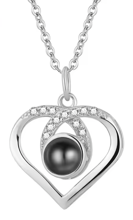 Diamond heart chain